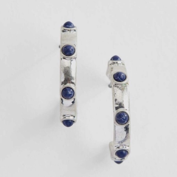 J.Jill  NEW Very Pretty Winter Shores Studded Earrings NWT - Picture 4 of 5